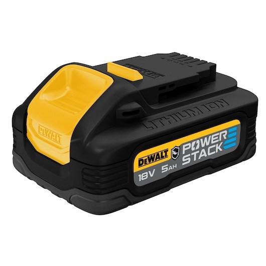 Batteri 18V DeWALT PowerStack 5,0 Ah (DCBP518G) billede