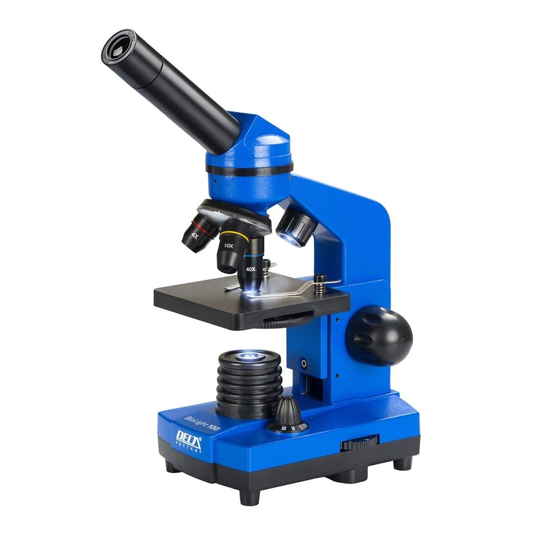 Mikroskop Delta Optical Biolight 100 – blå billede