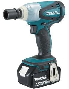 Slagnøgle Makita DTW251RTJ 1/2" 18 V – 2.100 o/min, 230 N·m, sort/blå billede