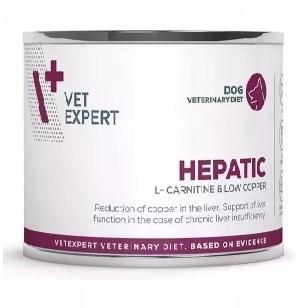 Hundefoder vådfoder – VetExpert Hepatic Kylling 200 g billede