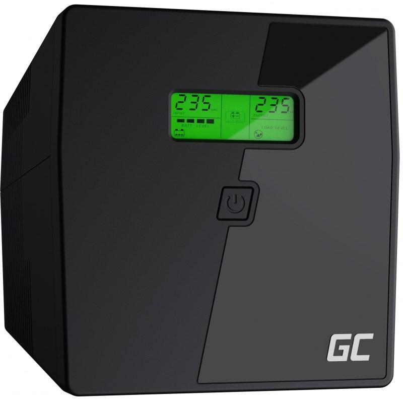 UPS nødstrømsforsyning – Green Cell Line-Interactive 1000 VA / 700 W, 4 udtag billede