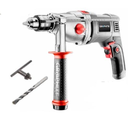 Slagboremaskine GRAPHITE 1050 W – 2 gear, nøglepatron billede
