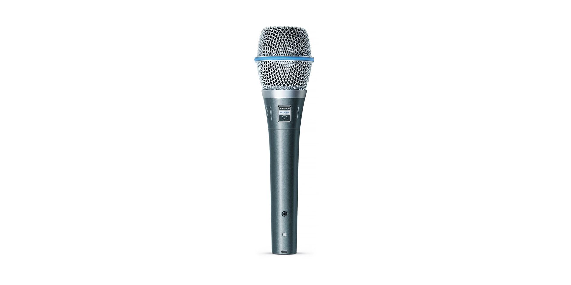 Kondensatormikrofon Shure BETA 87A – sort/graphite