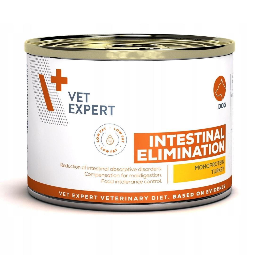 Hundefoder vådfoder VetExpert Intestinal Elimination Kalkun 200 g billede