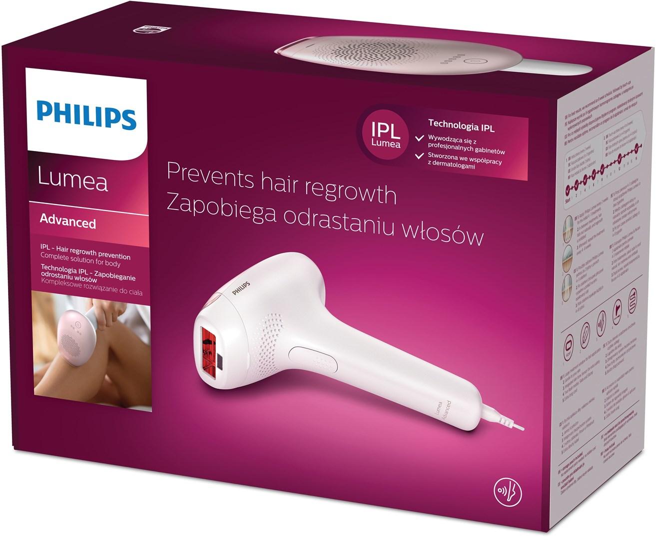 IPL hårfjerner Philips Lumea Advanced SC1994/00 – pink/hvid billede