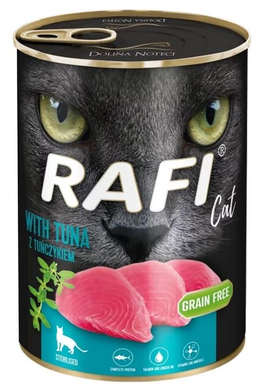 Vådfoder til kat – Dolina Noteci Rafi med tun, 400 g billede