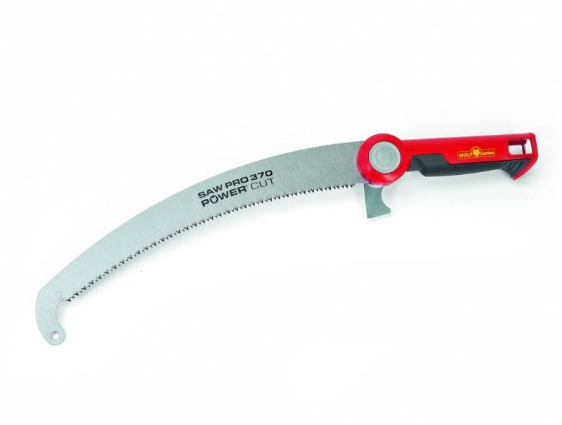 Håndsav til træ WOLF-Garten Pro 370 - 37 cm, rød/metallic billede