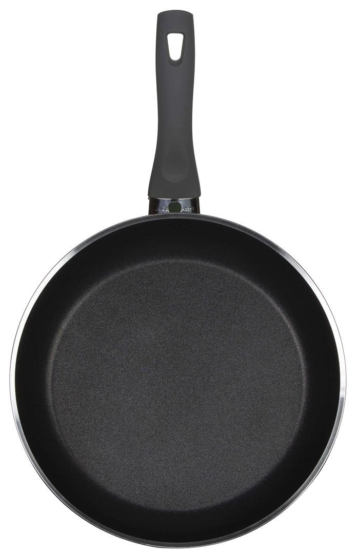 Stegepande 28 cm - BALLARINI sauterpande, rund, sort billede
