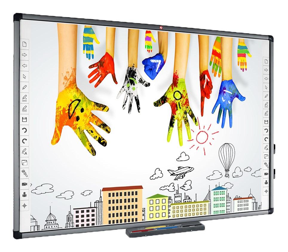 Interaktiv whiteboard AVTEK TT-Board 80 - 83" IR multitouch billede