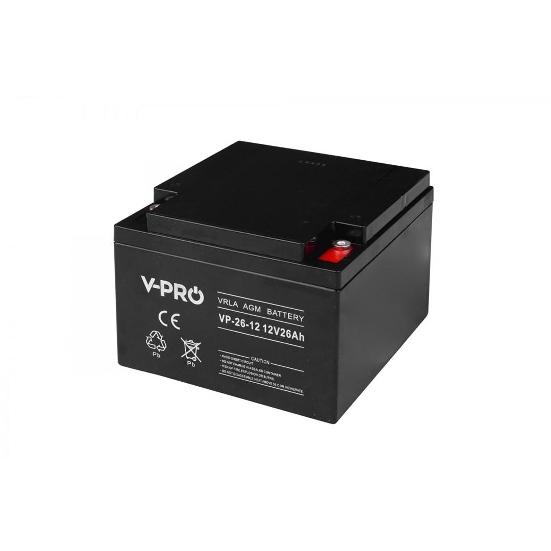 Batteri AGM 12V 26Ah – Volt Polska V-PRO billede