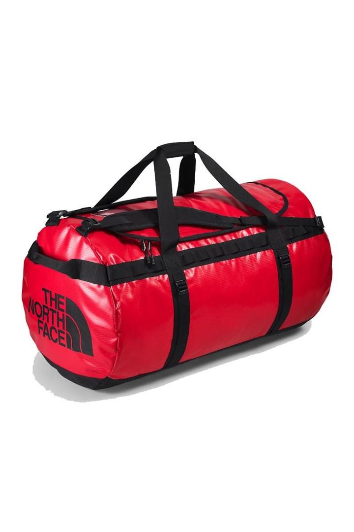 Duffelbag til vandring THE NORTH FACE Base Camp XL - rød/sort billede