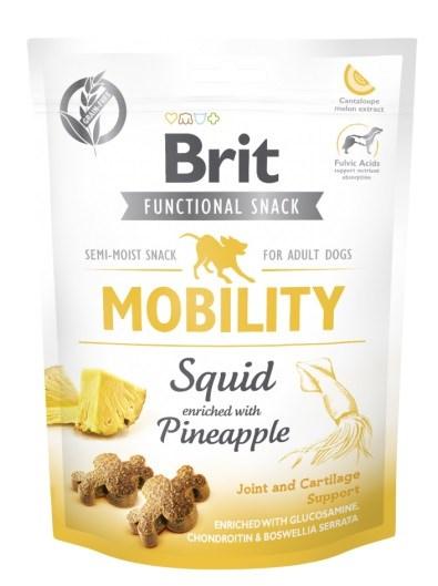 Hundegodbidder Brit Functional Snack Mobility – Blæksprutte, 150 g billede