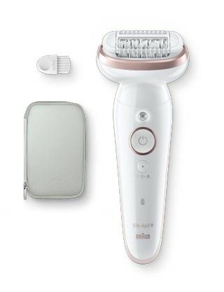 Epilator Braun Silk-épil 9 - 40 pincetter, guld/hvid