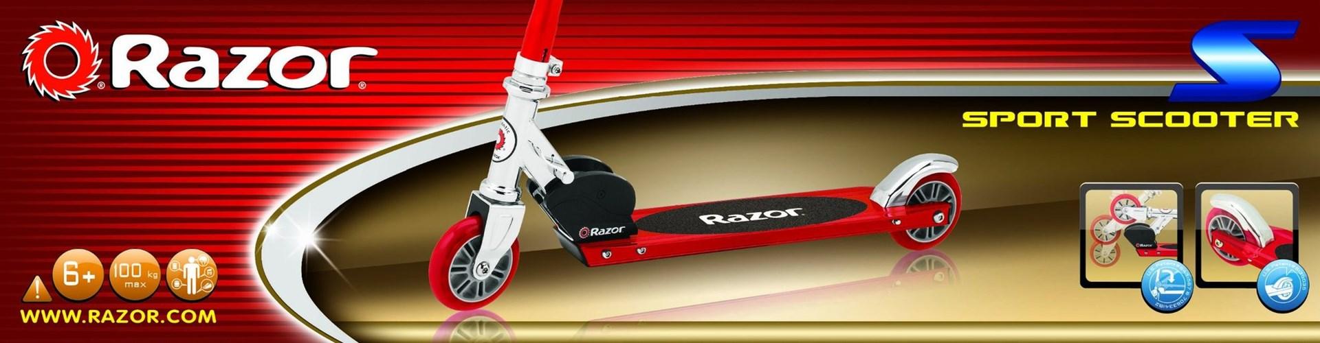 Løbehjul til børn Razor Sport Scooter - rød billede