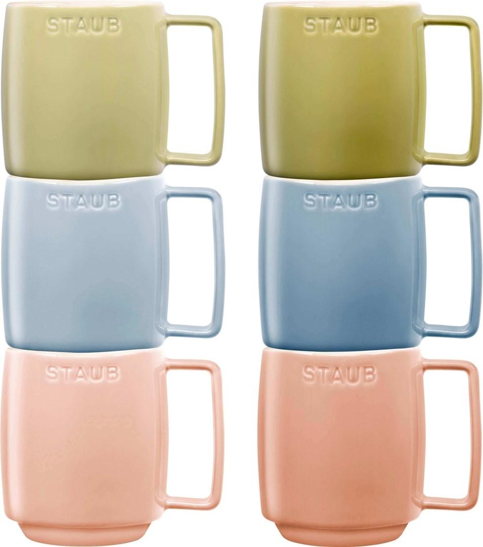 Kruskopper STAUB - sæt med 6, multicolor, 350 ml billede