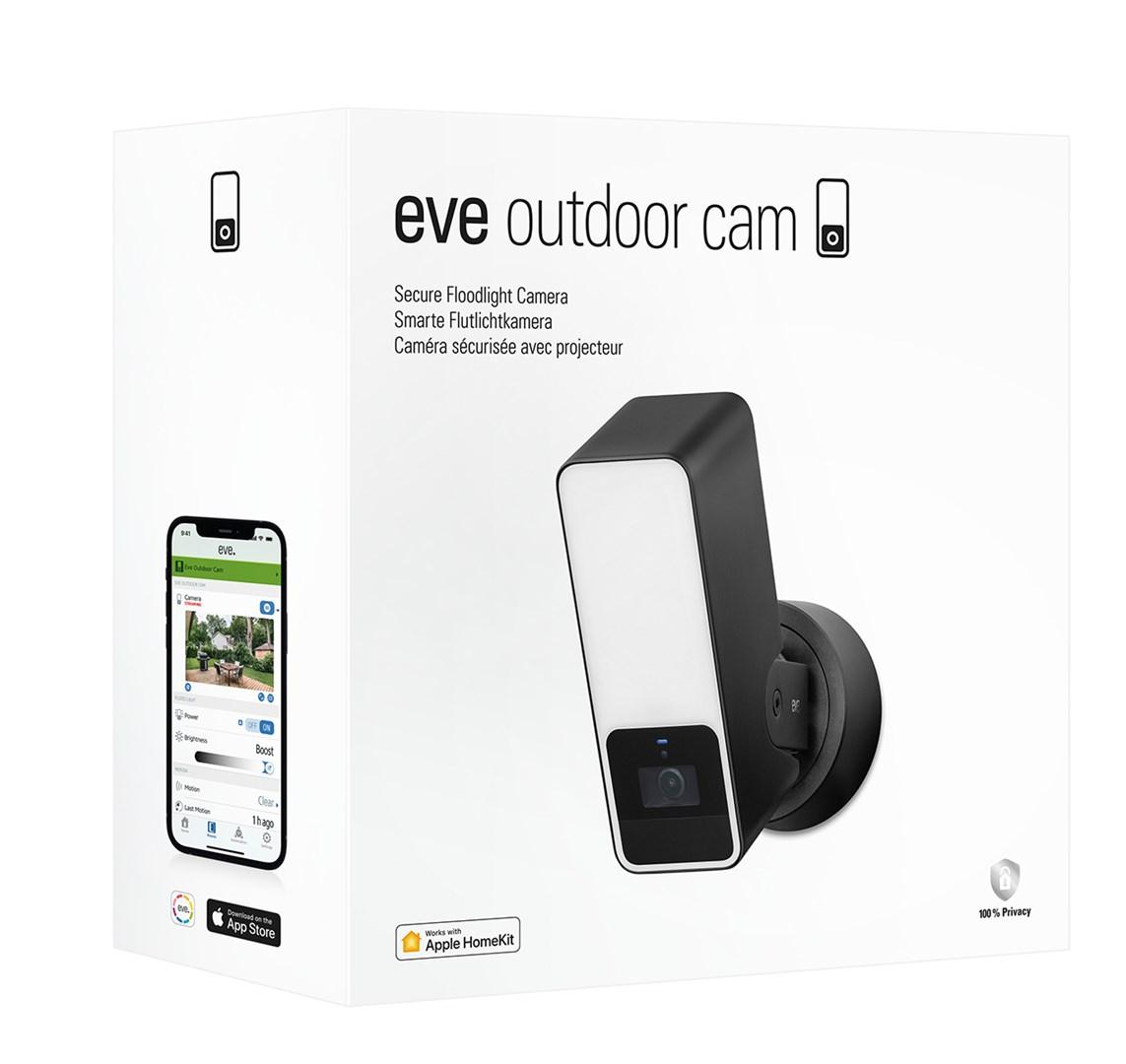 Udendørs overvågningskamera Eve Outdoor Cam med projektør
