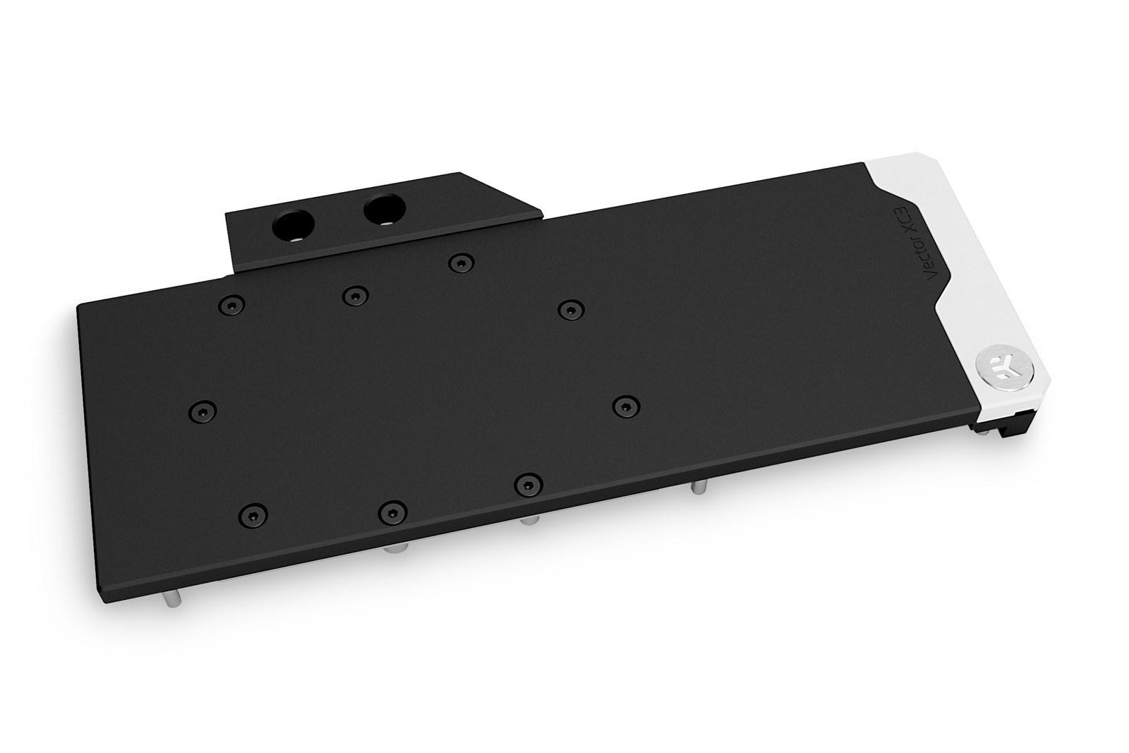 Vandkølingsblok til grafikkort – EK Water Blocks, sort/nikkel, 1/4" billede