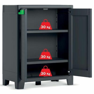 Skab til entré/opbevaring Keter Moby - vandtæt, 100 × 80 × 44 cm billede