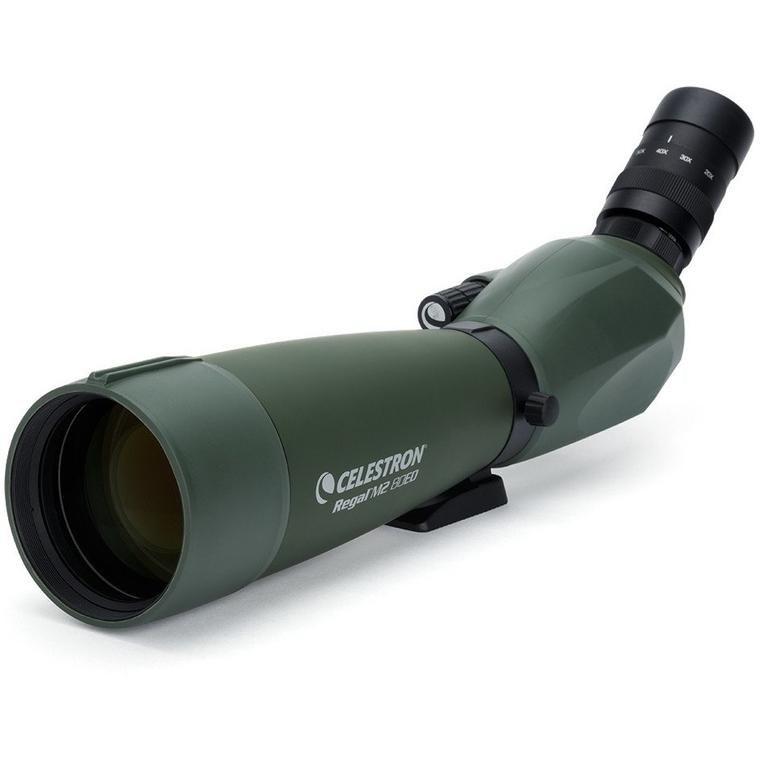 Kikkertspotting - Celestron Regal M2 80ED 20-60x BaK-4, sort/grøn billede