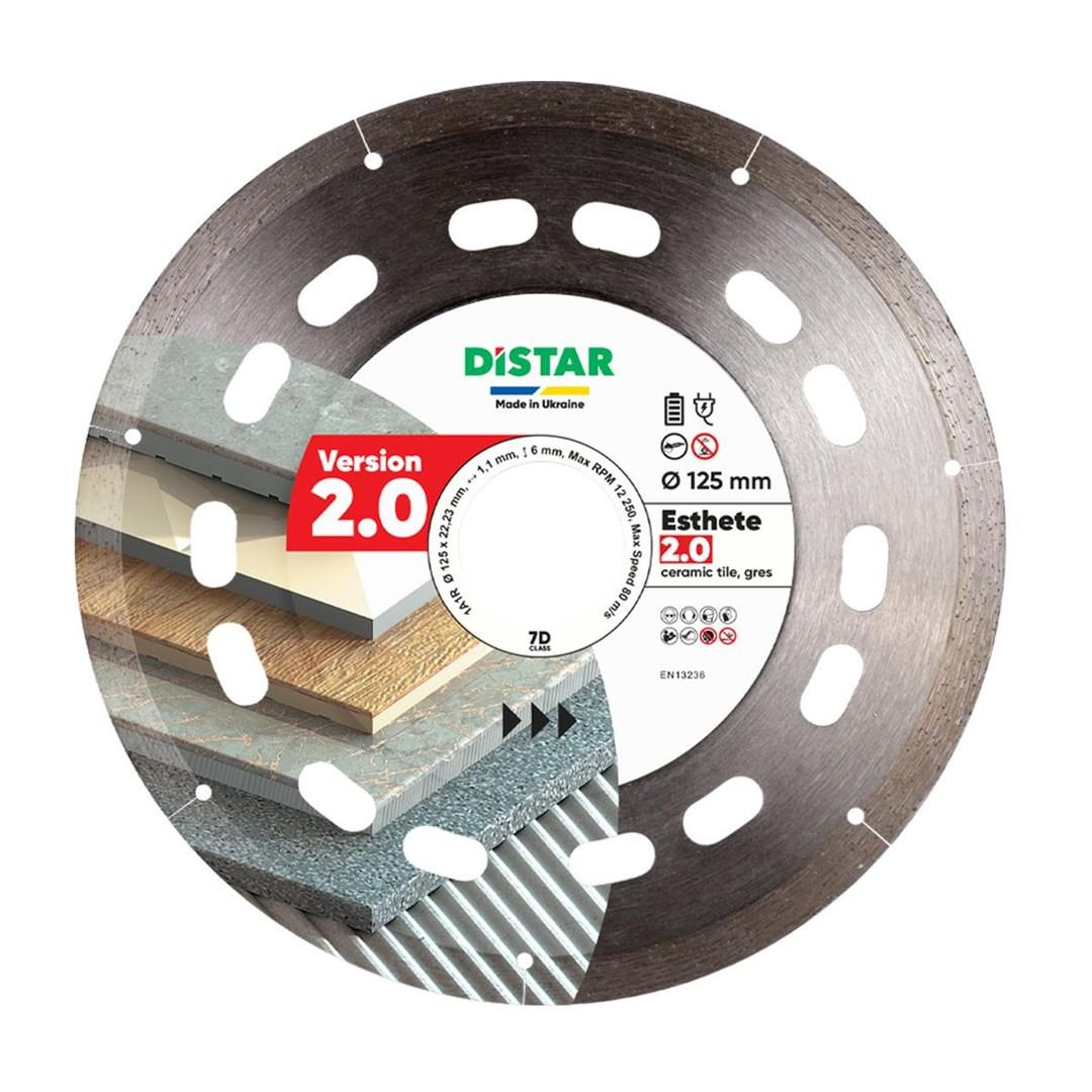 Diamantskive DISTAR Esthete 2.0 – 125 × 1,1 × 6 × 22,23 mm billede