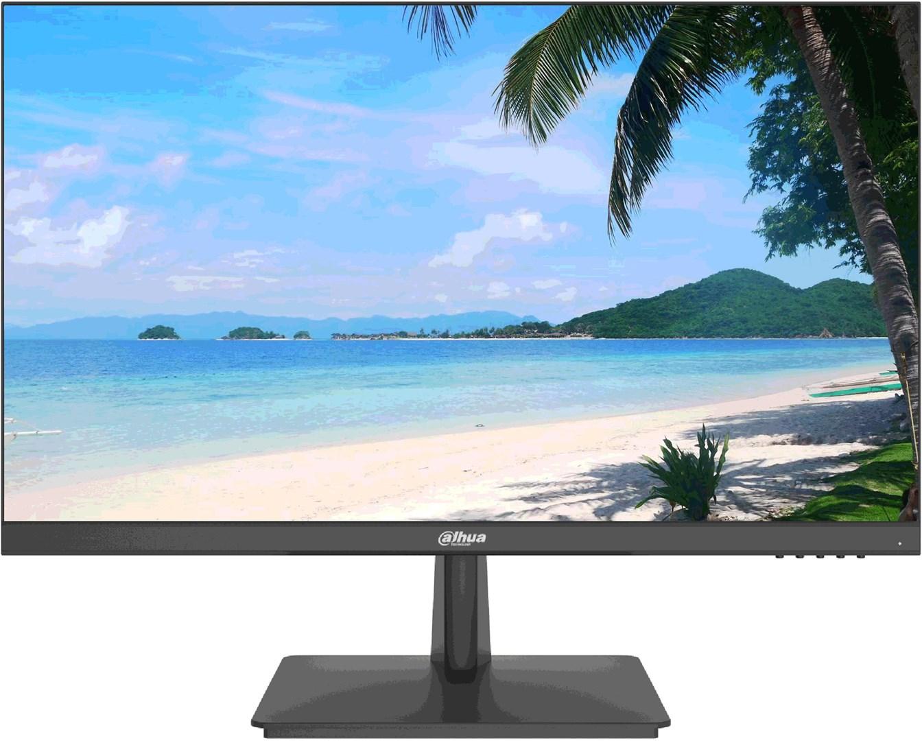 Skærm DAHUA 23,8" Full HD LED (LM24-H200) – Sort billede
