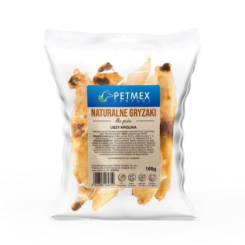 Hundegodbid – PETMEX kaninører, 100 g billede