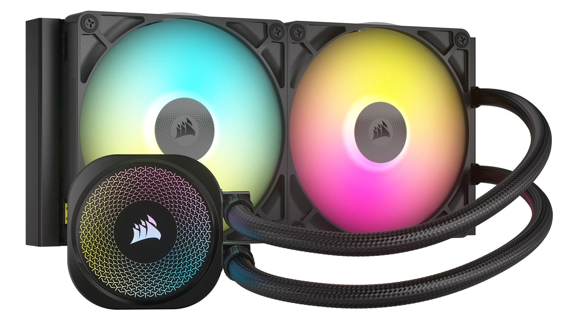 CPU vandkøler Corsair iCUE LINK TITAN RX RGB 140 mm - sort
