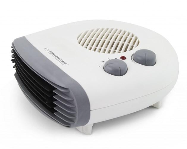 Elektrisk varmeovn Esperanza EHH003 - grå/hvid 2000 W