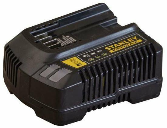 Batterioplader 20V STANLEY FatMax – Dual Socket 4,0 Ah billede