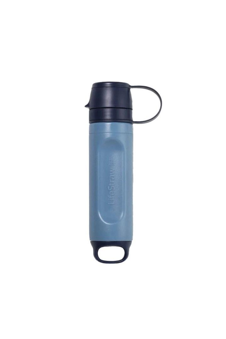 Vandfilter-flaske LifeStraw Peak Solo Mountain - blå