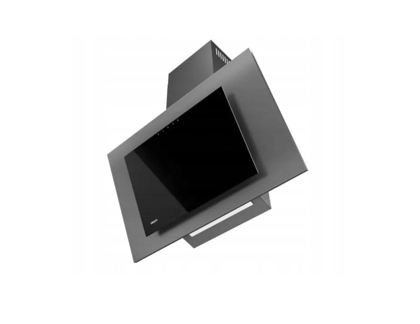 AKPO WK-4 NERO 2.0 60 GRAY/BLACK GLASS T300 lineær LED/Controller emhætte