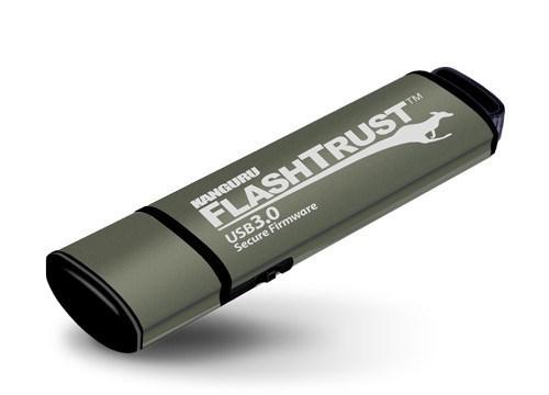 USB stik 32 GB iStorage Kanguru FlashTrust USB 3.0 med skrivebeskyttelse billede