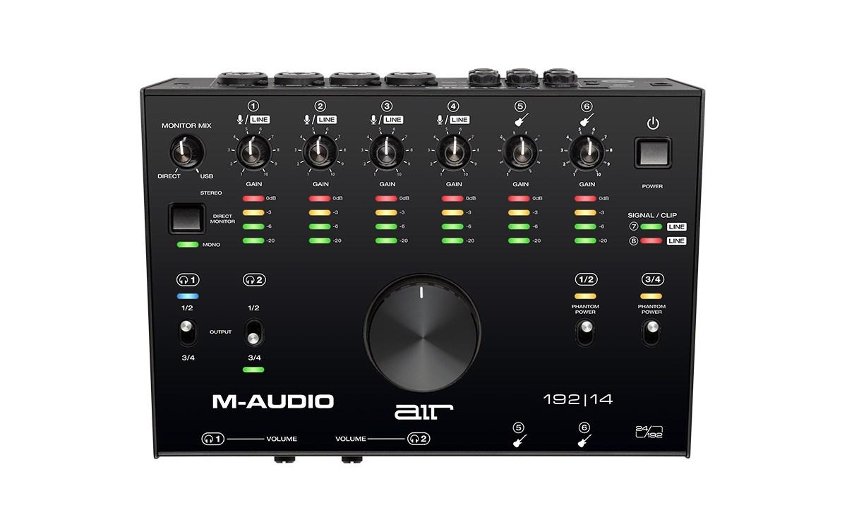 Lydkort USB M-AUDIO AIR 192|14 - desktop audio interface billede