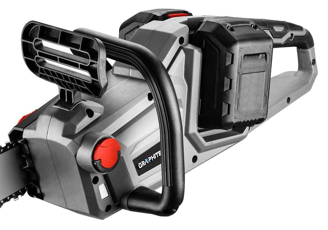 GRAPHITE Energy+ 36 V batteridrevet kædesav med kulfri motor og 35 cm sværd