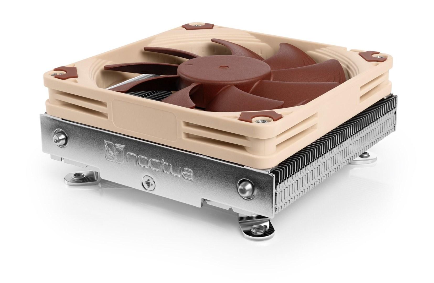 CPU-køler Noctua NH-L9i 92 mm - beige/brun/sølv