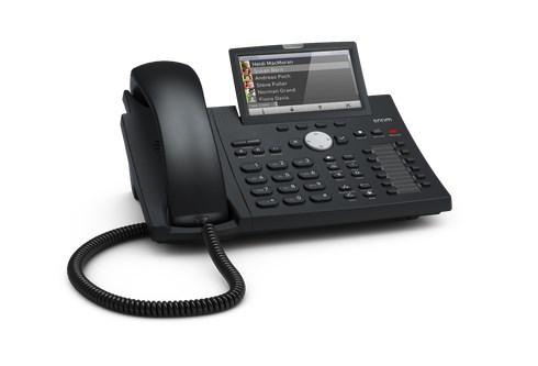 IP-telefon Snom D375 – sort, 12 linjer, 4,3" TFT billede
