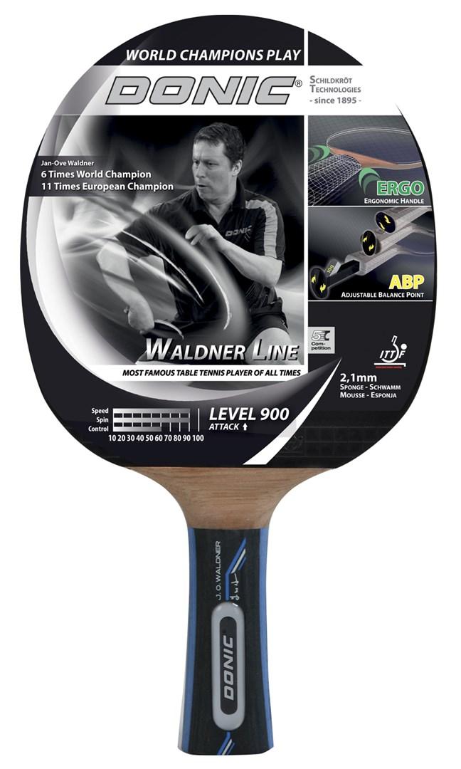 Bordtennisbat Donic Schildkröt Waldner 900 - Multifarvet billede