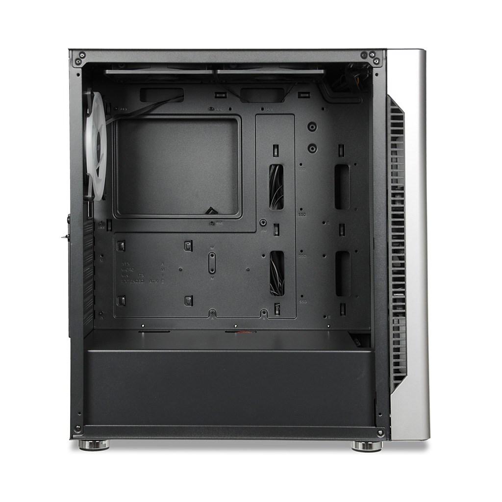 PC kabinet iBox Chiron ZH68 Gaming – Midi Tower, sort billede