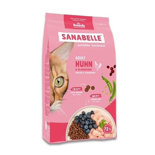 Kattemad tørfoder Bosch Sanabelle Adult kylling & blåbær 8 kg billede