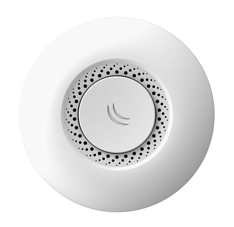 WiFi adgangspunkt 2,4 GHz – MikroTik cAP-2nD PoE (hvid) billede