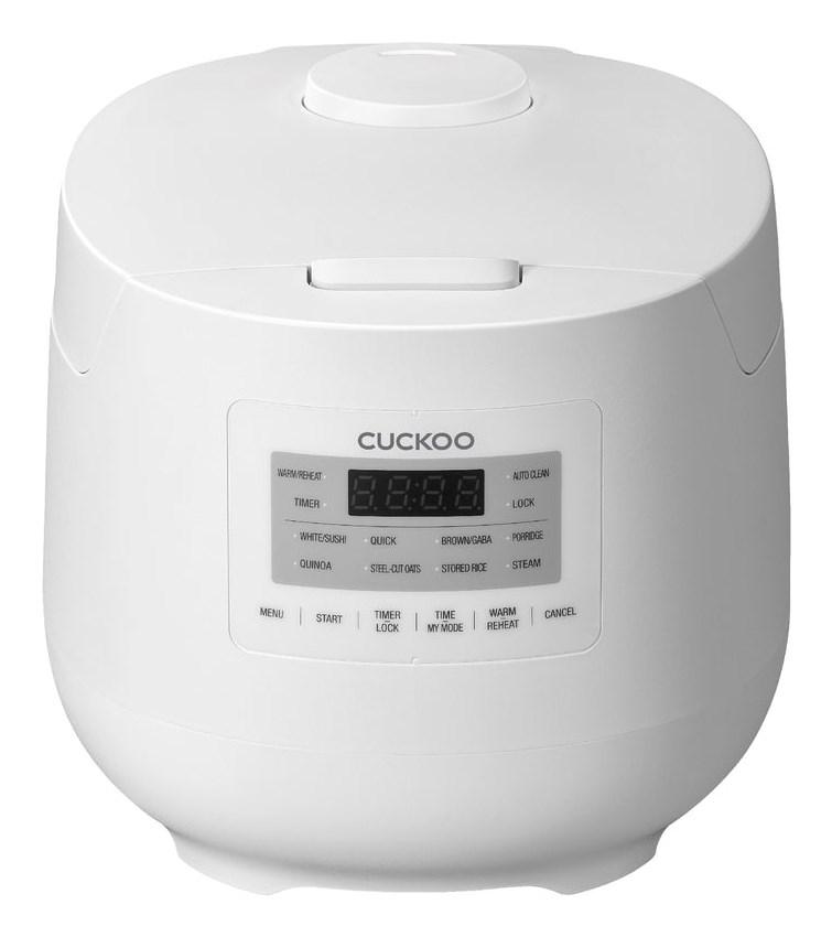 Riskoger Cuckoo CR-0641F - hvid, LCD, dampfunktion