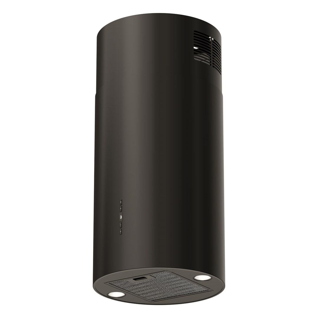 Emhætte ø 31 cm loft/ø-køkken - MAAN Elba 2, sort billede