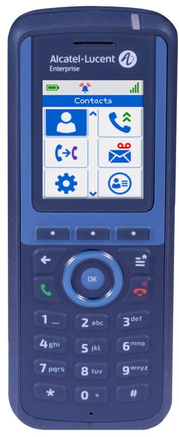 DECT telefon Alcatel-Lucent Enterprise Mobile 8254 – blå billede