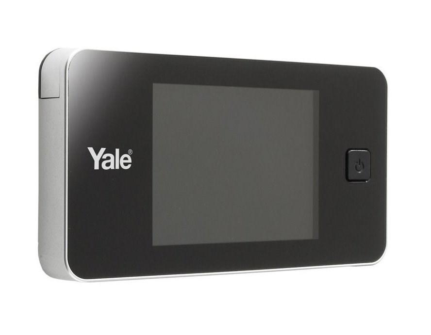 Digital dørspion Yale DDV 500 – elektronisk dørkikker med LCD-skærm billede