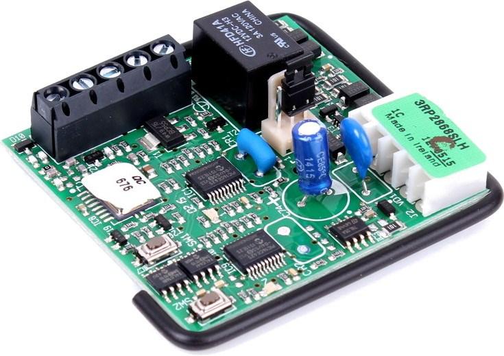 Radiomodtager til alarm – FAAC RP2 2-kanals 868 SLH (plug-in) billede