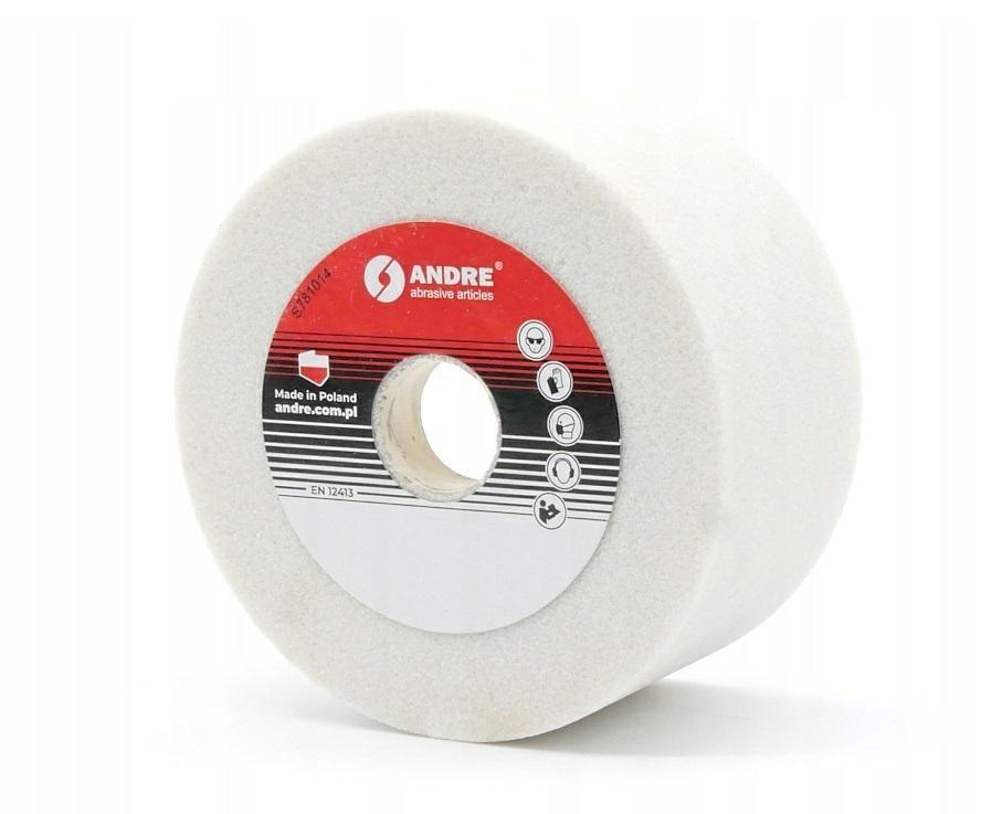 Slibeskive kop 150 × 80 × 32 mm - ANDRE 99A46K7VE01-35, hvid Type 6 billede
