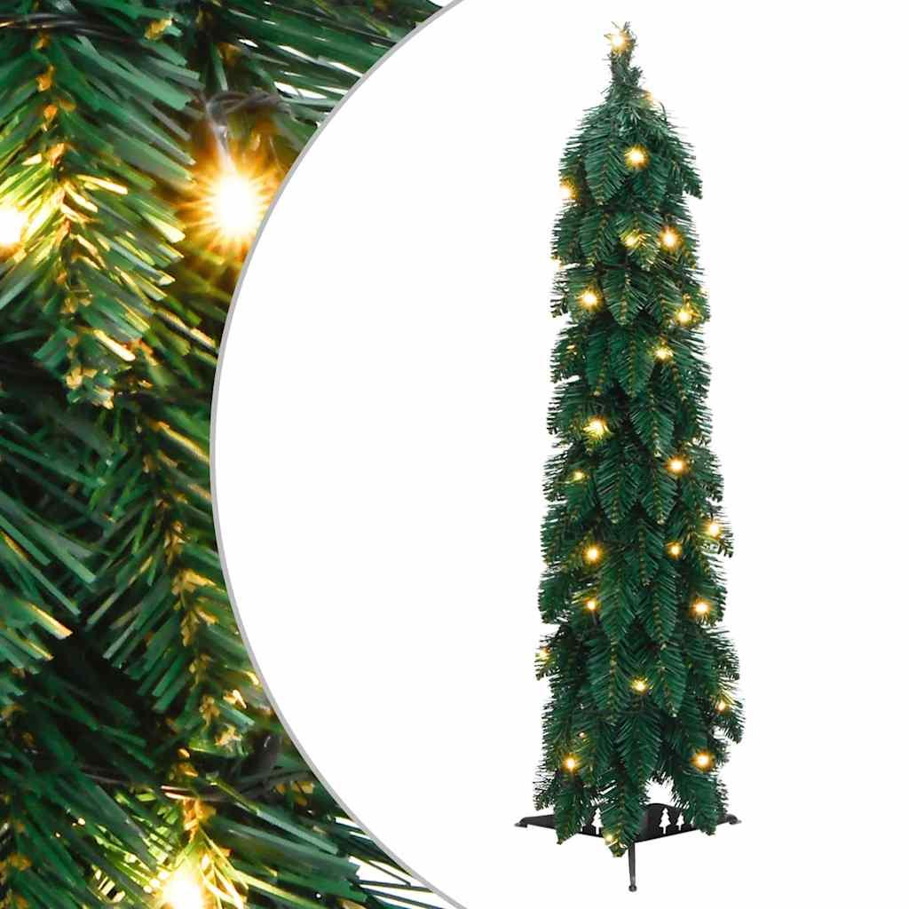 Kunstigt juletræ med 45 LED'er 90 cm billede