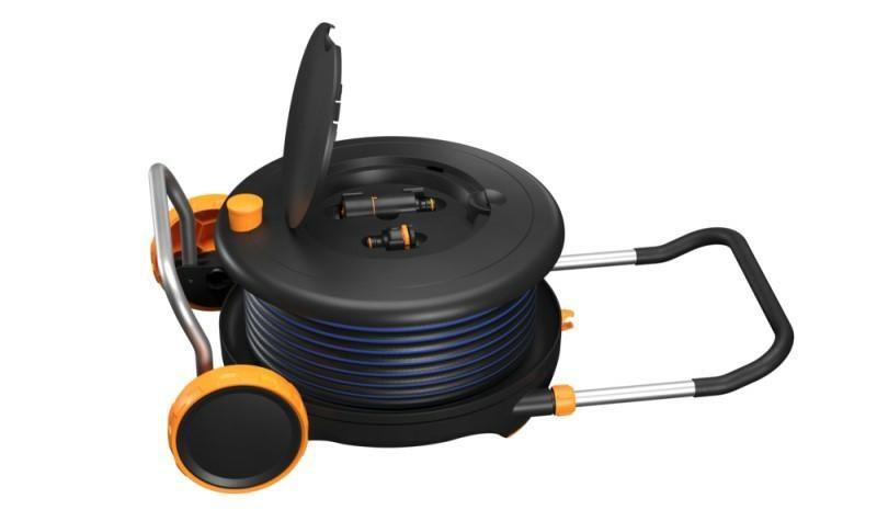 Vandslangetromle 1/2" 20 m - Fiskars Comfort billede