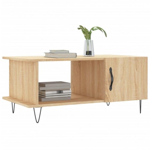 Sofabord 90 x 50 x 40 cm i sonoma-eg