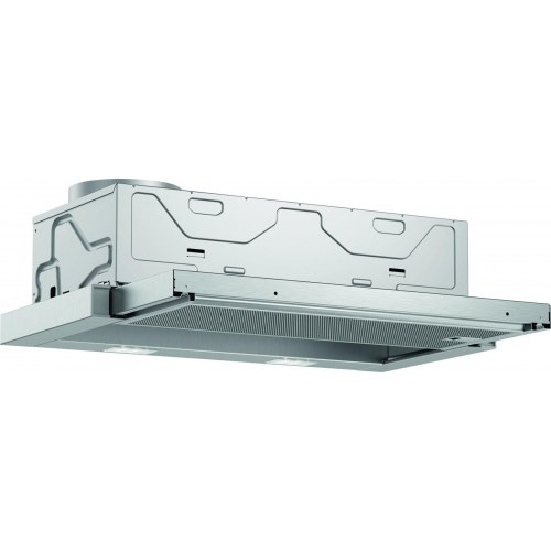 Emhætte udtræk - Bosch Serie 2 DFL063W56, 60 cm, 328 m³/t, metallisk